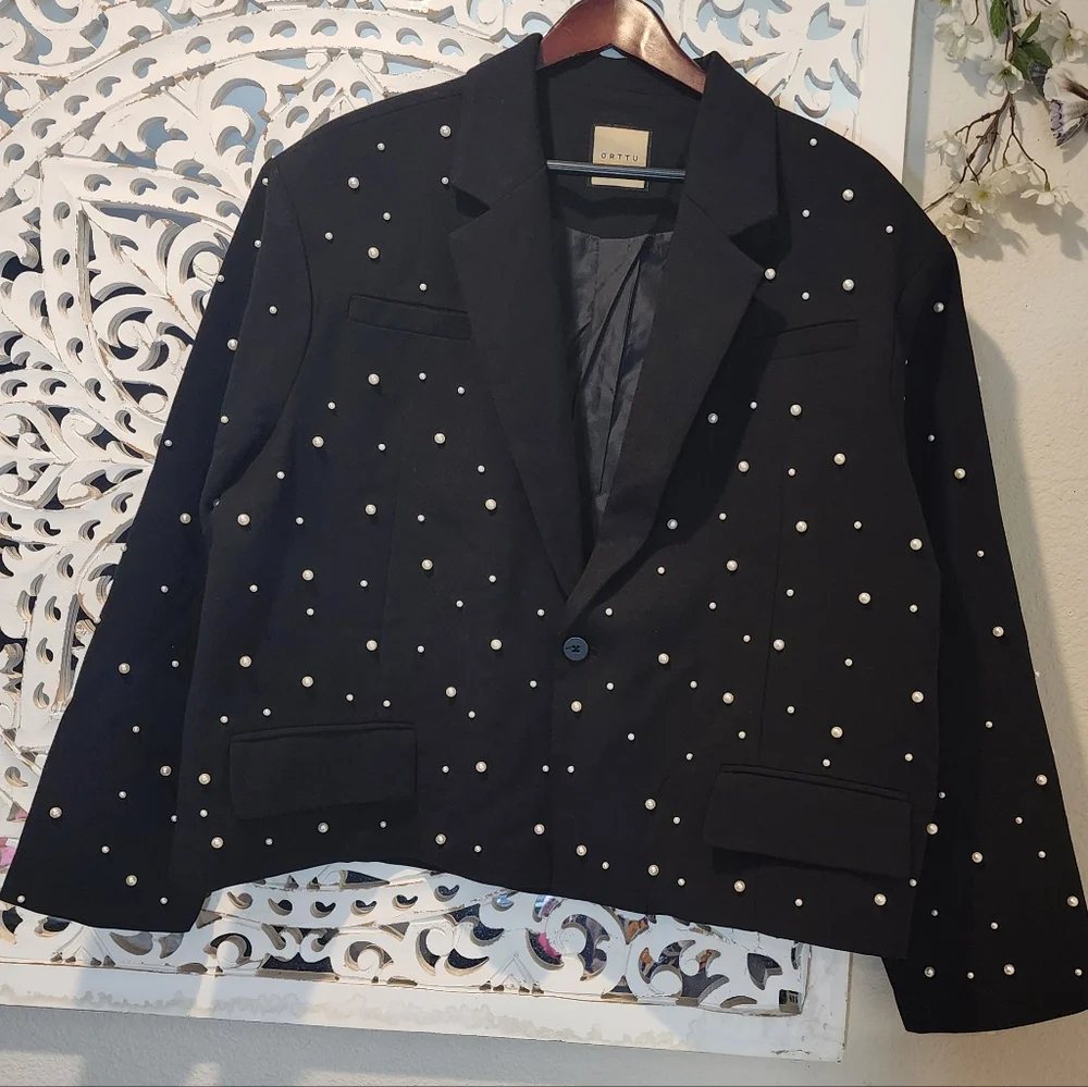 ORTTU Naoki Jacket Pearls ONE SIZE NWOT - Picture 7 of 16